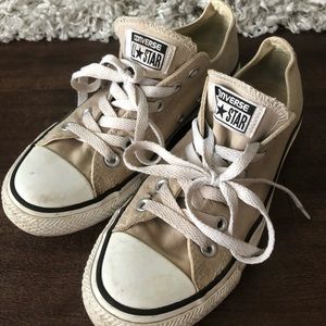 Tan Converse
